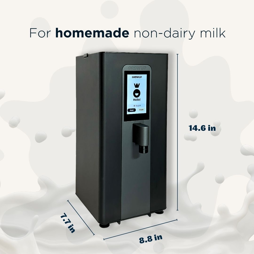 Our design is sleek and unique, all packed in a compact kitchen apliance.
