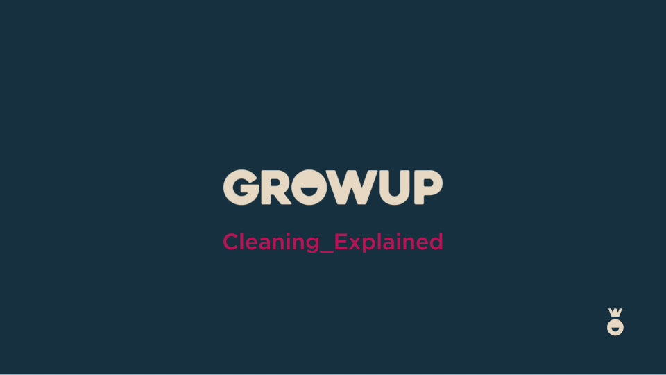 Learn how to clean the GROWUP Plant-Based Milk Maker in just 5 minutes.