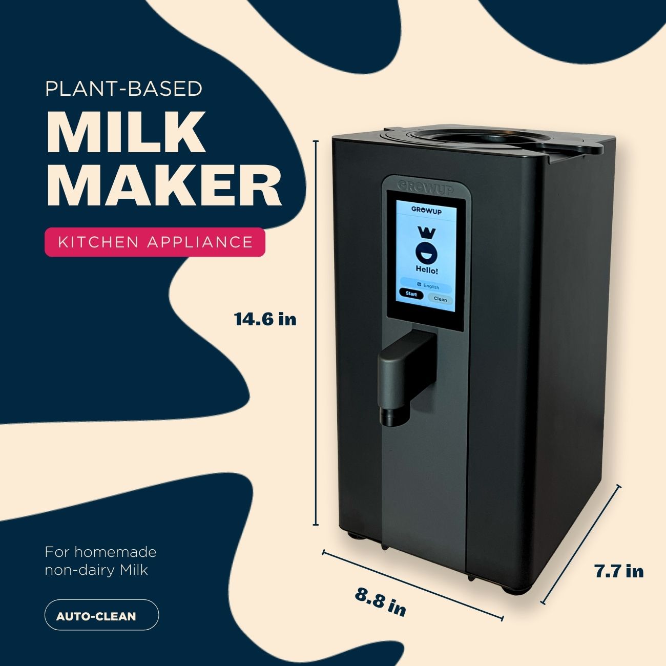 Plant-Based Milk Maker, Nut Milk Maker